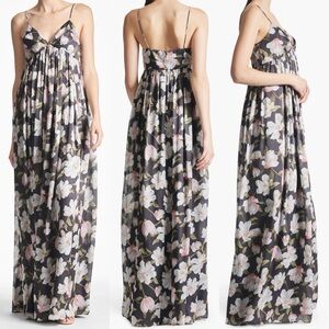 Sachin + Babi Floral Maxi Dress - Black, White, Pink